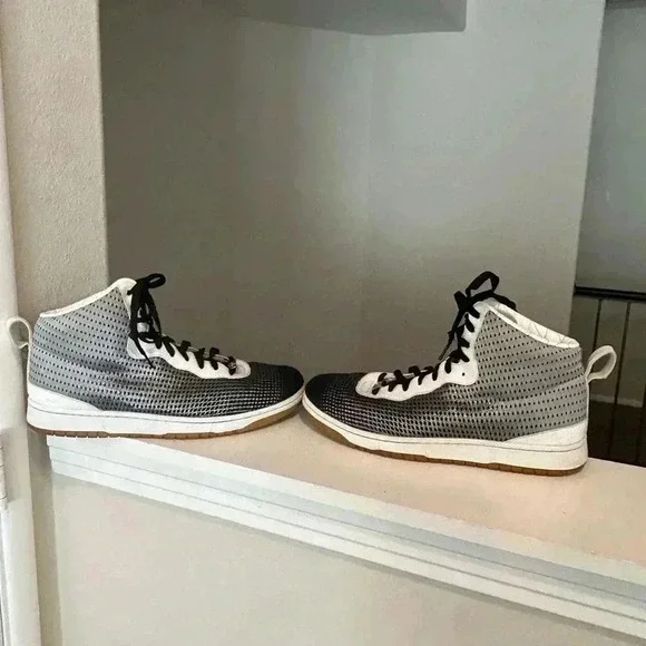 Nike Kevin Durant KD VIII 8 NSW Lifestyle Metallic White 749637-002 Mens Sz 13 - Picture 1 of 9